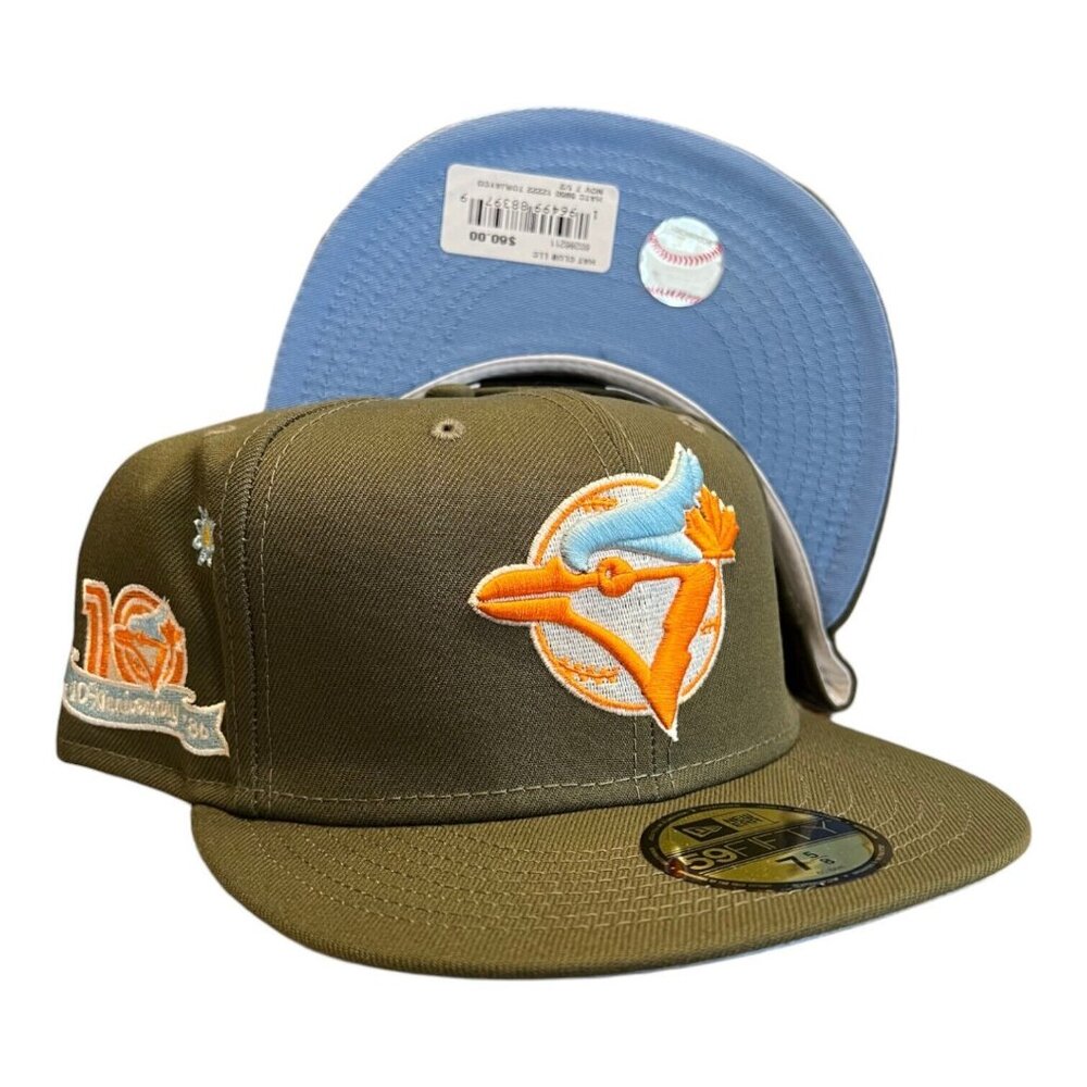 New Era Toronto Blue Jays 59FIFTY Fitted Hat Super Bloom 10th Year Patch